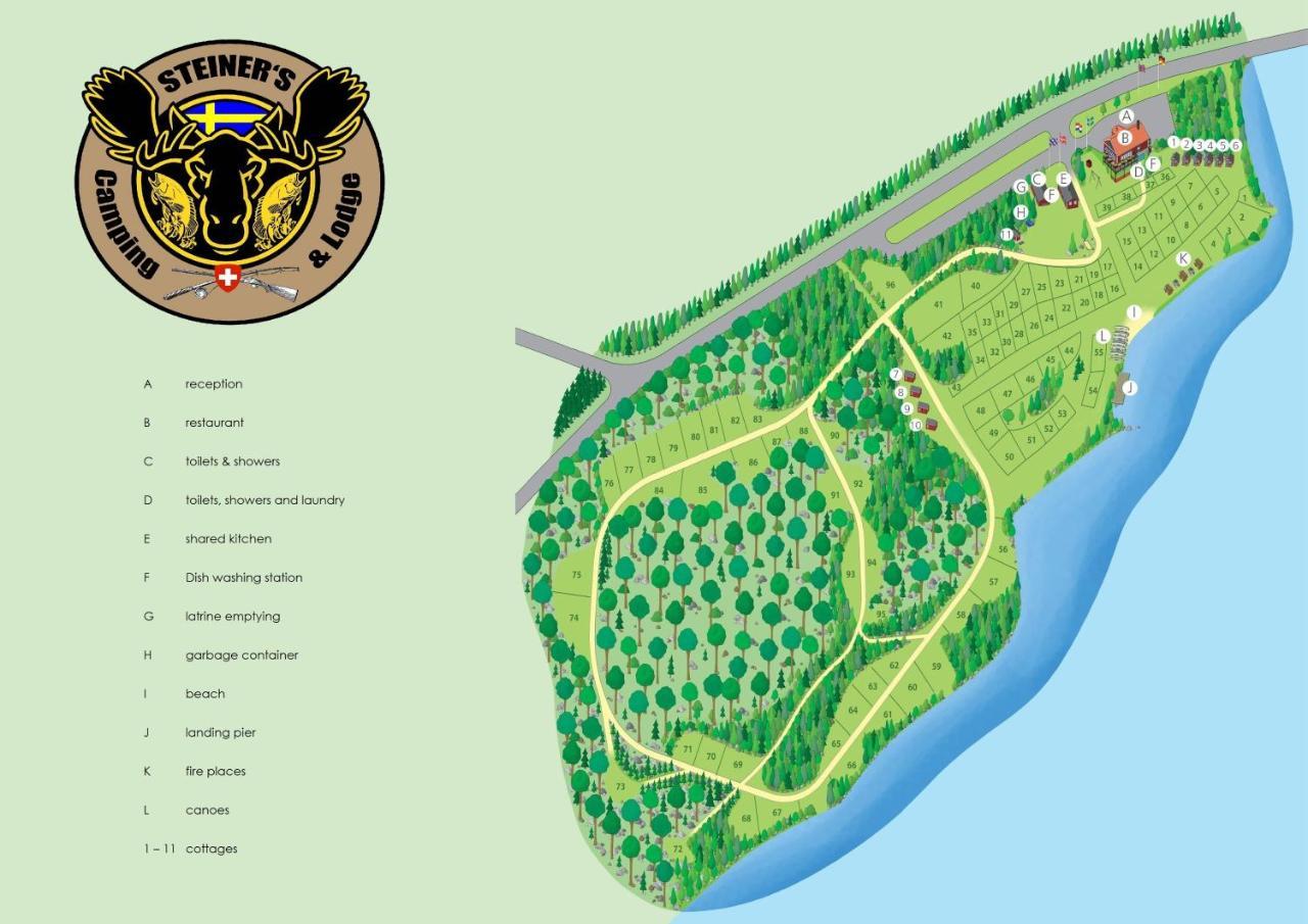 Steiner'S Camping & Lodge Johannisholm Bagian luar foto